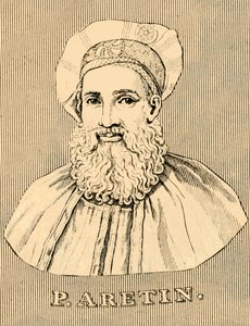 पी। आरेटिन, 1492-1556, 1830। द्वारा अज्ञात