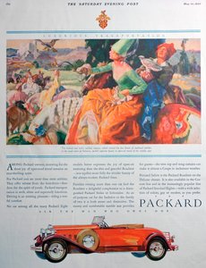 पैकर्ड कार विज्ञापन, 1930 द्वारा अज्ञात