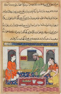 एक तोते की कहानियाँ टुटी-नाम से: चालीसवाँ रात: शाहर-अरी और उसका पति ..., सी। 1560। द्वारा अज्ञात