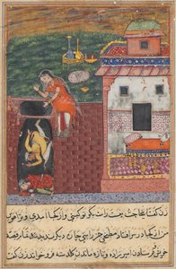 एक तोते की कहानियाँ टुटी-नाम से: चौथी रात: दो रसोइए ..., सी। 1560। द्वारा अज्ञात