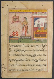 एक तोते की कहानियाँ टुटी-नाम से: बीसवीं रात: तोता पत्ता ..., सी। 1560। द्वारा अज्ञात