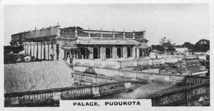पैलेस, पुदुकोट्टई, तमिलनाडु, भारत, c1925 द्वारा अज्ञात