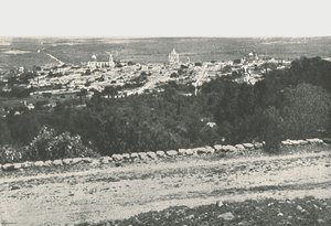 शहर का पैनोरमा, सैन मिगुएल डे ऑलंडे, मैक्सिको, 1895। द्वारा अज्ञात