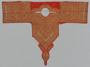 एक महिला पोशाक का हिस्सा, 1800s - 1900 के दशक की शुरुआत में। द्वारा अज्ञात