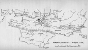 पेम्ब्रोक डॉकयार्ड और मिलफोर्ड हेवेन, 1884 द्वारा अज्ञात