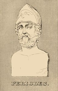 पेरिक्ल्स, सी 495-429 ईसा पूर्व, 1830। द्वारा अज्ञात