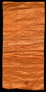 एक पगड़ी पगड़ी का टुकड़ा, 1800s। द्वारा अज्ञात