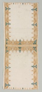 तकिया कवर, 1700s। द्वारा अज्ञात