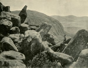 शिखर और अंग पाइप, माउंट वेलिंगटन, 1901। द्वारा अज्ञात