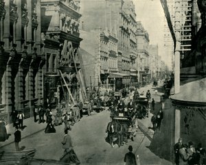 पिट स्ट्रीट, सिडनी, 1901। द्वारा अज्ञात