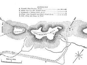 28 मार्च, 1979, c1880 इनह्लोबेन पर्वत पर लड़ाई की योजना द्वारा अज्ञात