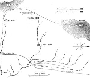 मार्च ऑफ़ माजूबा हिल, 26 फरवरी, 1881, c1880s की योजना द्वारा अज्ञात