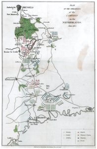 नीदरलैंड में अभियान के संचालन की योजना, जून 1815, 1816 द्वारा अज्ञात