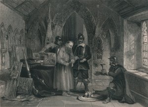 मठों की लूट, 19 वीं सदी। द्वारा अज्ञात