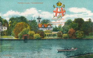 पोप्स विला, ट्विकेंथम, c1910 द्वारा अज्ञात
