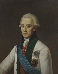एडमिरल वसीली चिचागोव का पोर्ट्रेट 1726-1809। द्वारा अज्ञात