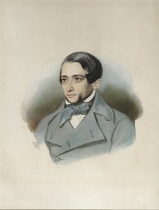 एंड्री अलेक्जेंड्रोविच क्रिएवस्की का पोर्ट्रेट 1810-1889, प्रारंभिक 1840 के दशक द्वारा अज्ञात