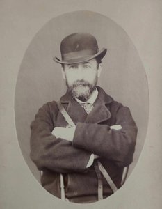 केमिली सेंट-सेन्स का पोर्ट्रेट 1835-1921, 1870। द्वारा अज्ञात