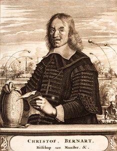 क्रिस्टोफ बर्नहार्ड फ्रीहिर वॉन गैलेन 1606-1678, 1675 का चित्र। द्वारा अज्ञात