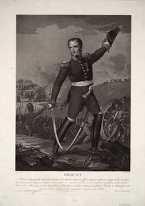 काउंट जनरल एंटोनी ड्राउट का पोर्ट्रेट 1774-1847, सीए 1825 द्वारा अज्ञात