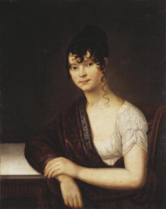 एलिसेवेटा इवानोव्ना ओगारेवा का पोर्ट्रेट 1784-1815, 1800 द्वारा अज्ञात