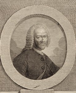 जॉर्ज फिलिप टेलीमैन का पोर्ट्रेट 1681-1767। द्वारा अज्ञात