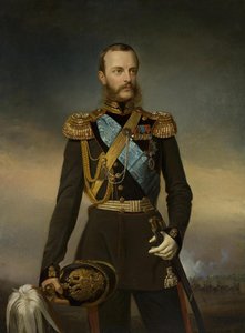 1832-1909 रूस के ग्रैंड ड्यूक माइकल निकोलाइविच का पोर्ट्रेट, 1860 का दशक द्वारा अज्ञात