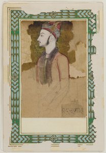बीजापुर के इब्राहिम आदिल शाह द्वितीय का चित्र, मृत्यु 1626, लगभग। 1640. द्वारा अज्ञात