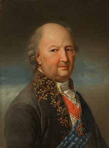 इवान परफिलिविच येलगिन का पोर्ट्रेट 1725-1794, 1800s द्वारा अज्ञात