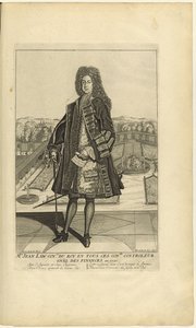 जॉन लॉ का पोर्ट्रेट 1671-1729, 1720। द्वारा अज्ञात