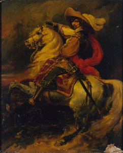 फ्रांस के मार्शल के रूप में जोसियस रैंटज़ौ 1609-1650 का पोर्ट्रेट, सीए 1834। द्वारा अज्ञात