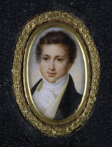 प्रिंस ग्रिगोरी पेत्रोविच वोल्कॉन्स्की का पोर्ट्रेट 1776-1852, 1820 द्वारा अज्ञात