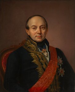 19 वीं शताब्दी के राजकुमार प्लटन अलेक्जेंड्रोविच शिरिंस्की-शेखमातोव 1790-1853 के मध्य में। द्वारा अज्ञात