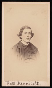 रॉबर्ट केनिकॉट का पोर्ट्रेट 1835-1866, 1866 से पहले। द्वारा अज्ञात