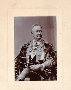 पियानोवादक और संगीतकार गेज़ा ज़िची का चित्र 1849-1924, 1900। द्वारा अज्ञात