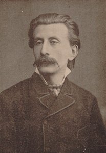 पियानोवादक और संगीतकार मोरिट्ज़ मोस्ज़कोव्स्की का पोर्ट्रेट 1854-1925, सीए। 1886-1890। द्वारा अज्ञात