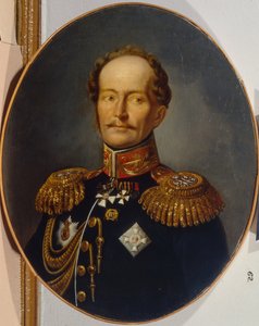 एडजुटेंट जनरल कार्ल करलोविच मर्डर का पोर्ट्रेट 1787-1834, 1820 द्वारा अज्ञात