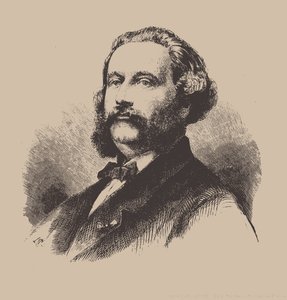 संगीतकार अल्फ्रेड Jall 1832-1882 की पोर्ट्रेट। द्वारा अज्ञात