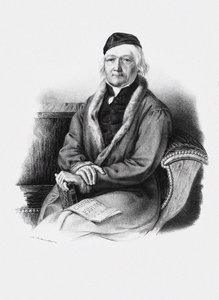 संगीतकार जोहान क्रिश्चियन हेनरिक रिंक का पोर्ट्रेट 1770-1846। द्वारा अज्ञात
