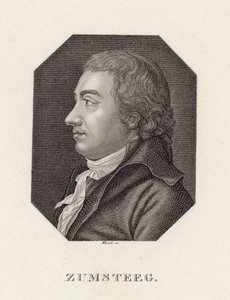संगीतकार जोहान रुडोल्फ ज़मस्टीग का पोर्ट्रेट 1760-1802, सी। 1800. द्वारा अज्ञात