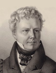 संगीतकार ज़ेवर श्नाइडर वॉन वार्टनसी का पोर्ट्रेट 1786-1868, 1832। द्वारा अज्ञात