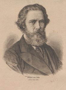 कलाकार मिहाली ज़िची का पोर्ट्रेट 1827-1906, 1877। द्वारा अज्ञात