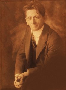 संगीतकार अलेक्जेंडर वॉन जेम्लिंस्की की पोर्ट्रेट 1871-1942, 1915। द्वारा अज्ञात