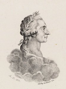 संगीतकार एंटोनियो सैचिनी का पोर्ट्रेट 1730-1786, 1823। द्वारा अज्ञात