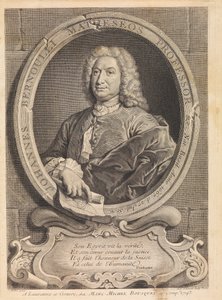 गणितज्ञ जोहान बर्नौली का पोर्ट्रेट 1667-1748, 1742। द्वारा अज्ञात