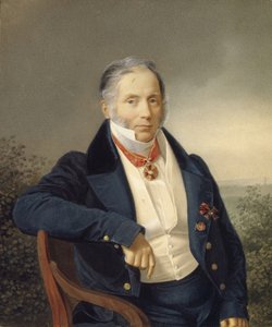 चित्रकार अलेक्जेंडर सॉउरविद का चित्रण 1782-1844, 19 वीं शताब्दी की पहली तिमाही। द्वारा अज्ञात
