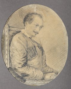 कवि का चित्रण, डेसमब्रिस्ट काउंट अलेक्जेंडर आई। ओदोव्स्की 1802-1839, 1837-1839 द्वारा अज्ञात
