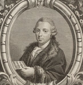 वायलिन वादक और संगीतकार पिएत्रो नारदिनी का चित्र 1722-1793, 1782। द्वारा अज्ञात