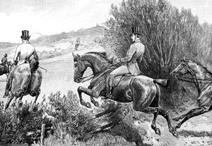 बेल्वोयर कैसल, लीसेस्टरशायर, c1840s, 1900 के पास प्रिंस अल्बर्ट शिकार द्वारा अज्ञात