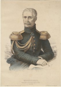 प्रिंस अलेक्जेंडर सर्गेयेविच मेन्शिकोव 1787-1869, 1855 द्वारा अज्ञात